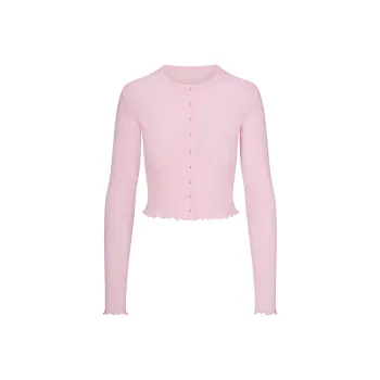 SKIMS Valentine's Day Collection T Shirt Women's CHERRY BLOSSOM/Cherry Blossom Pink