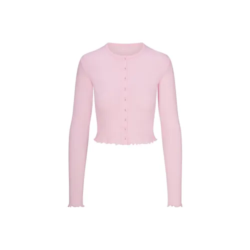 SKIMS Valentine's Day Collection T Shirt Women's CHERRY BLOSSOM/Cherry Blossom Pink