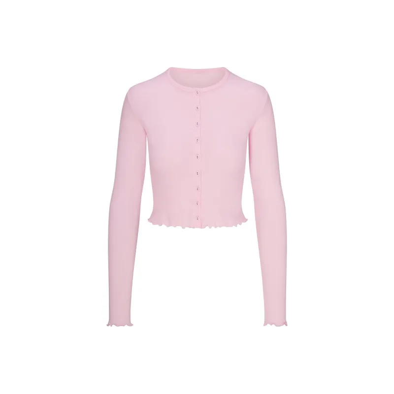 SKIMS Valentine's Day Collection T-Shirt Women's CHERRY BLOSSOM/Cherry Blossom Pink-0