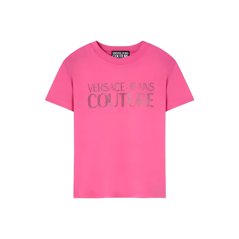 VERSACE JEANS COUTURE Logo Embellished Top-0