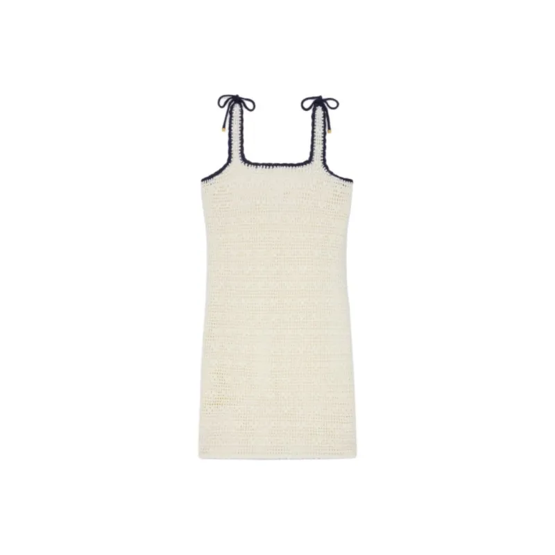 CELINE SS25 Slip Dress Women's Ecru-1