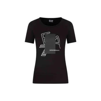 EMPORIO ARMANI EA7 T Shirt Women's Black