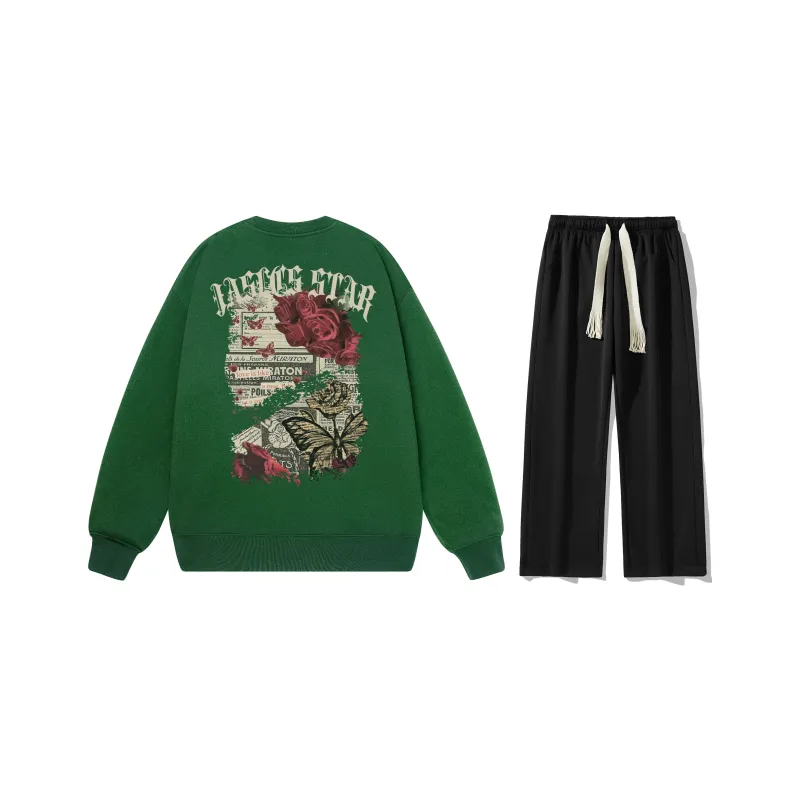 Jaslcs Sweatshirt Sets Unisex-12