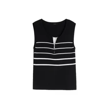 ELLE Tank Tops Women's Black
