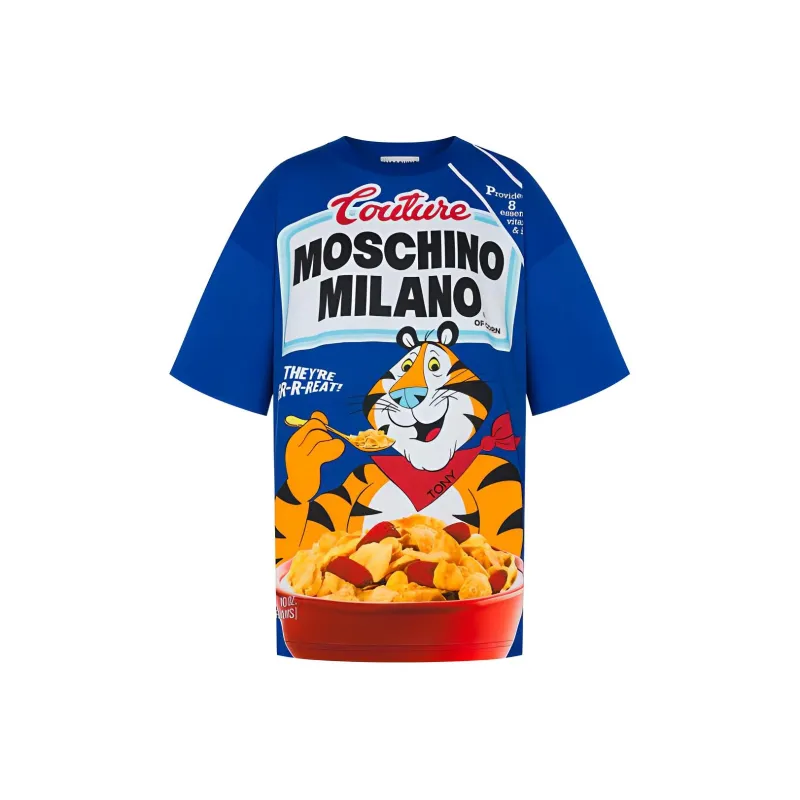 MOSCHINO T Shirts Women's Blue-0