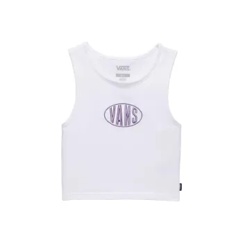 Vans Tank Tops Women's White