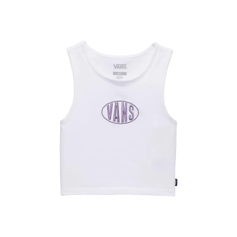 Vans Tank Tops Women's White-0