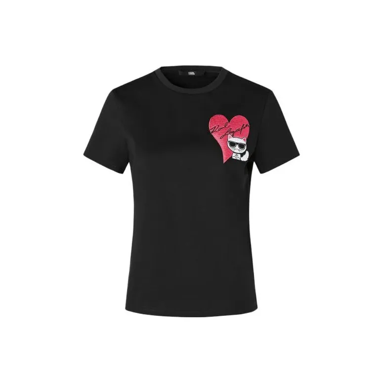 KARL LAGERFELD T Shirt Women's Black-0
