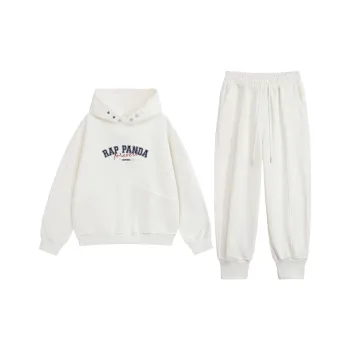 RAP PANDA Sweatshirt Set Unisex