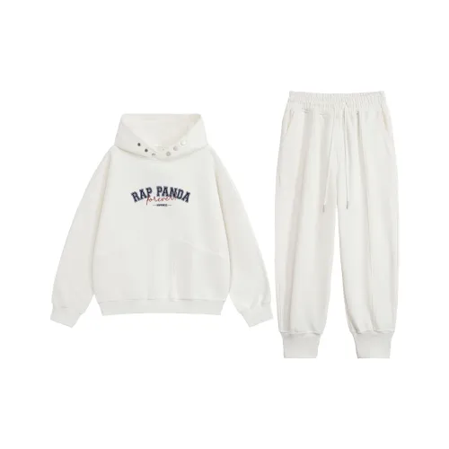 RAP PANDA Sweatshirt Set Unisex