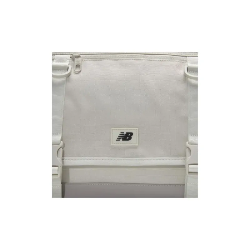 New Balance Nylon Shoulder Bag, Crossbody Bag, Handbag Medium Size Unisex Cream-5