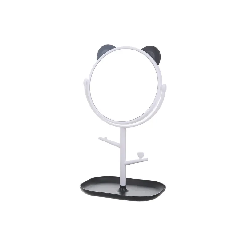 Gentle Welcome Cartoon Cute Cat Ear Single Sided Make Up Mirrors-1