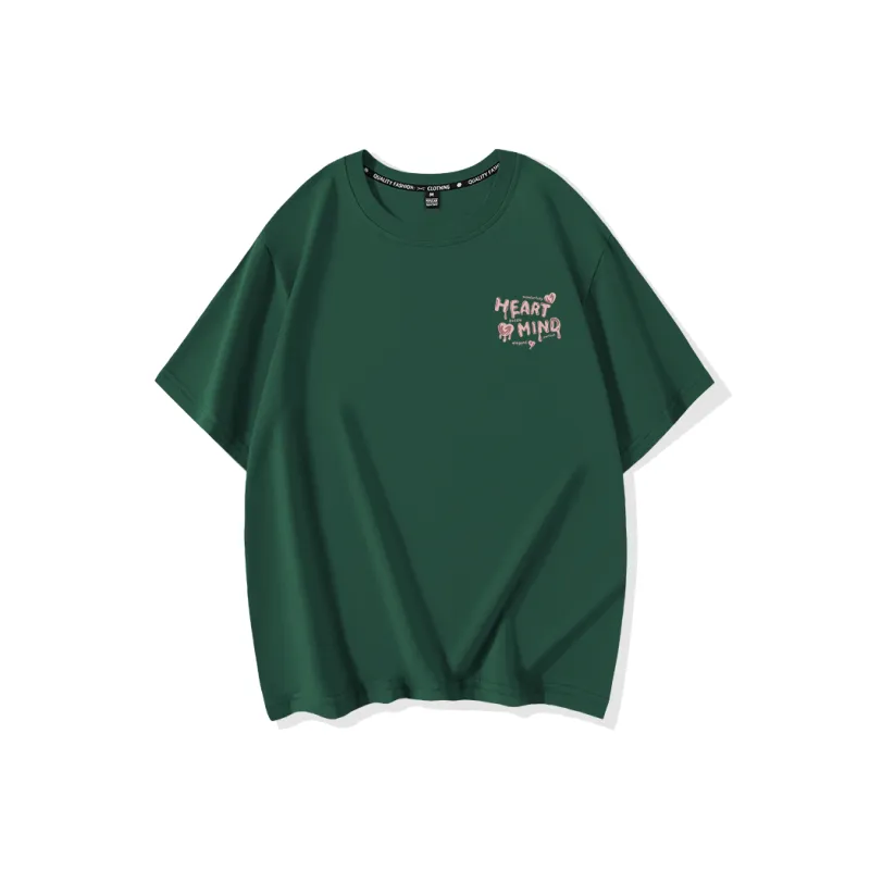 Cotton Drop Shoulder Sleeve T Shirt Unisex-6