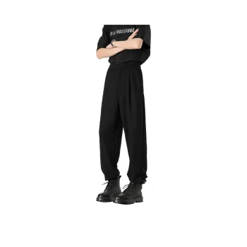 ZWWWZ Casual Pants Unisex Black