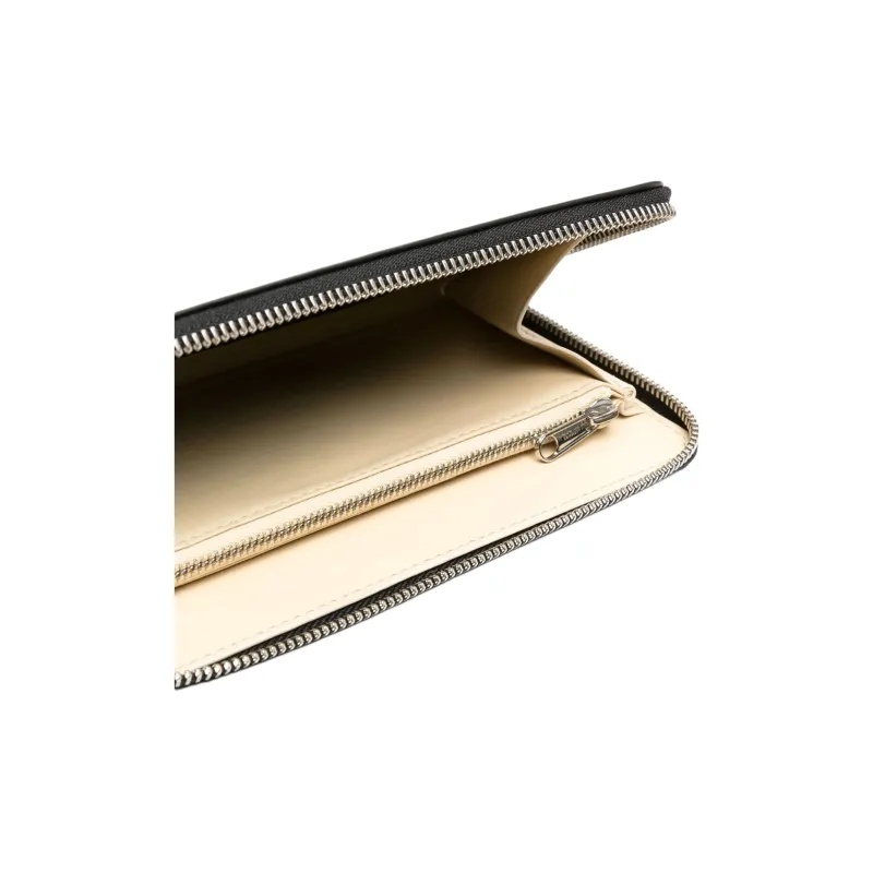 Lemaire Calfskin Wallet Women's Black-3