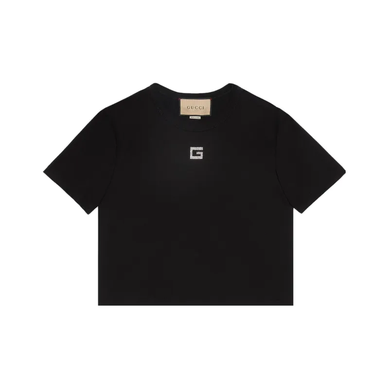 GUCCI Square G Cotton T shirt-0