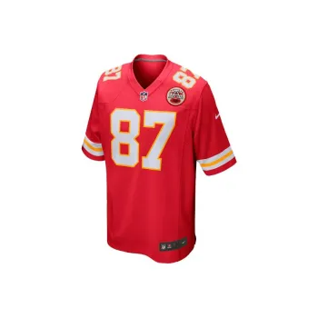 Nike Nfl Kansas City Chiefs Travis Kelce Men's Game Football Jersey