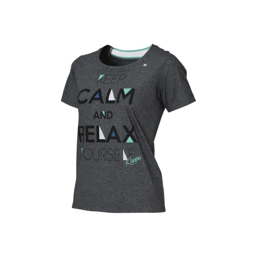 Kappa T-Shirts Women's Gray
