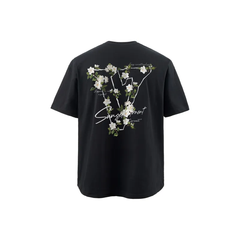 SUNSETMONENT Short Sleeved T Shirts Unisex-0