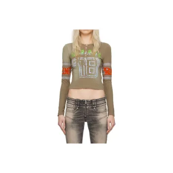 DIESEL T Shirts Women's Brown