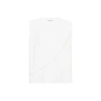 MEIYANG Tank Tops Women's White