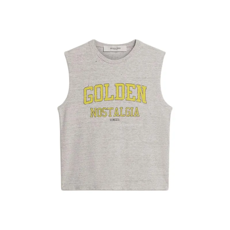 Golden Goose Logo Printed Tank Top-0