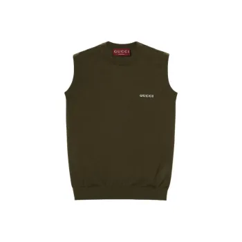 GUCCI SS25 Tank Tops Women's Green