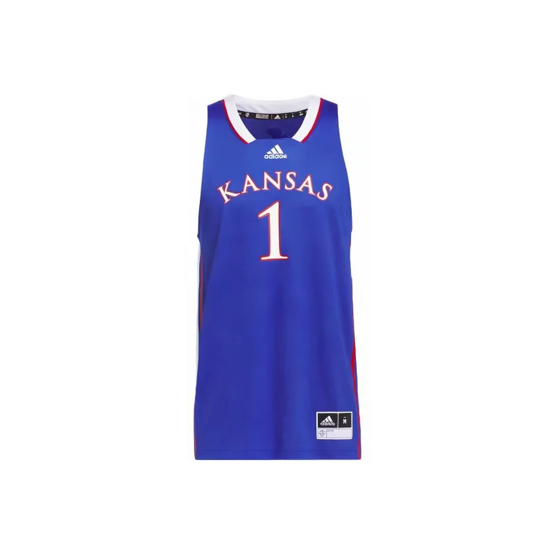 Adidas Jayhawks Swingman Jersey-0
