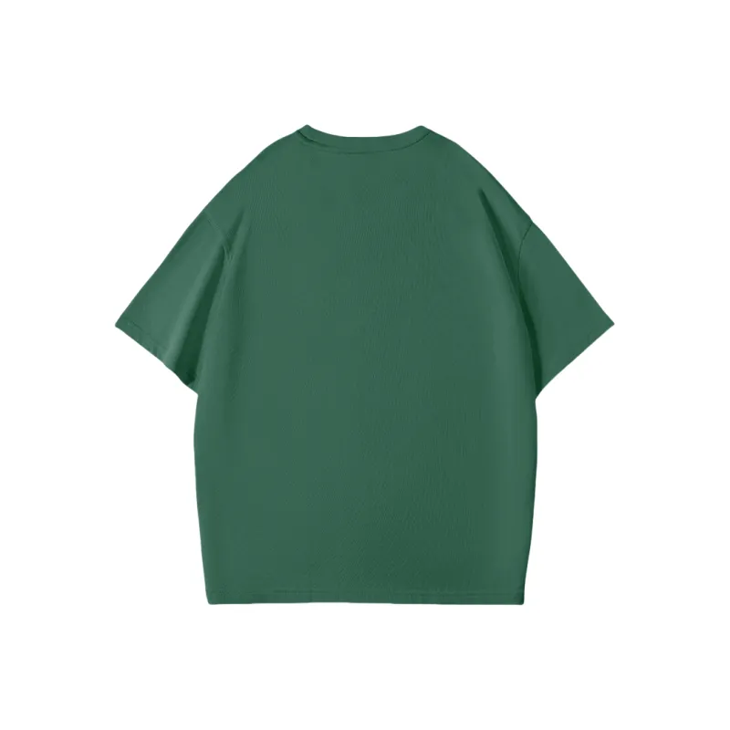 Cotton Gene Drop Shoulder Sleeve T Shirt Women's-6