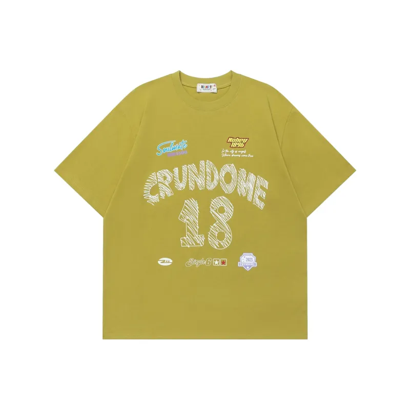 CUWU Drop Shoulder Sleeve T Shirt Unisex-2