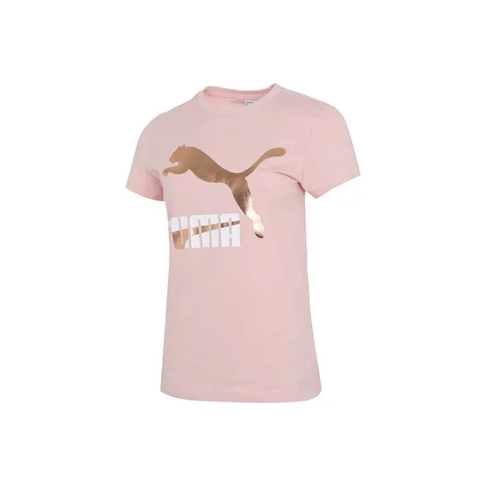 PUMA T Shirts Women's Pink-0