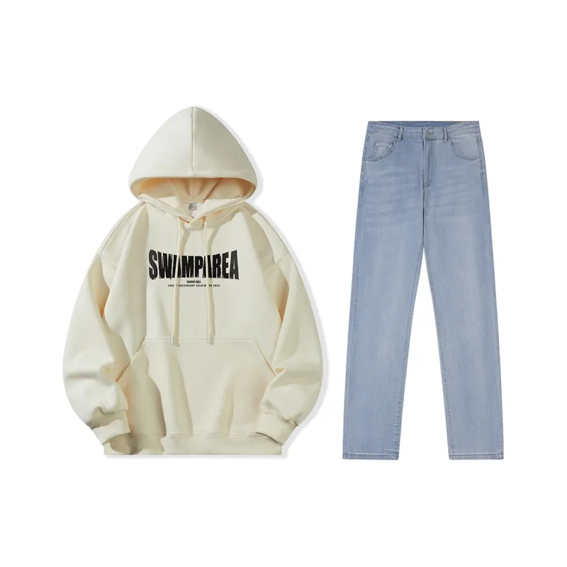 SWAMP AREA Sweatshirt Set Unisex-33