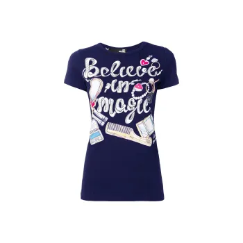 LOVE MOSCHINO T Shirts Women's Blue