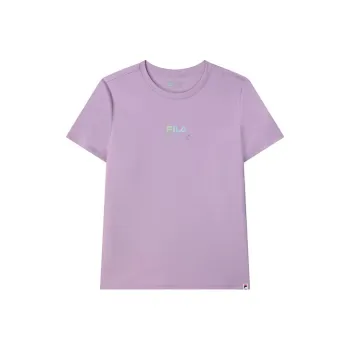 FILA T-Shirts Women's Vanilla Purple