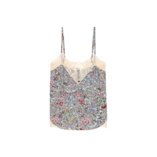 Zadig & Voltaire Cyoko Lace Trim Top