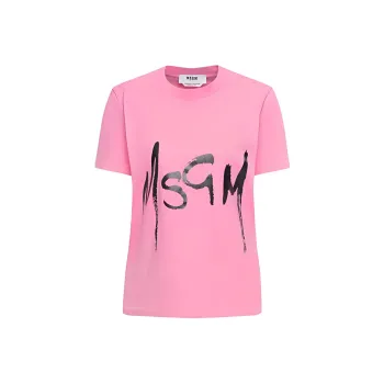 MSGM T Shirts Women's Pink