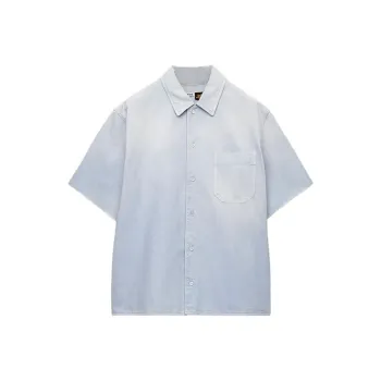 LOEWE Paula's IbizaAnagram SS25 Shirt Men's Blue