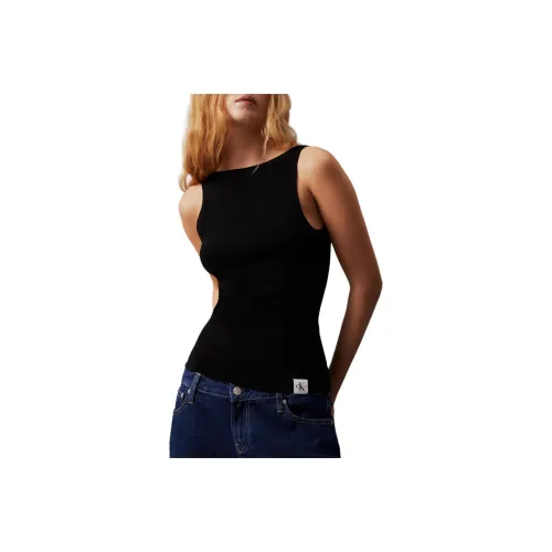 CALVIN KLEIN Tank Top Europe Version Women's Black