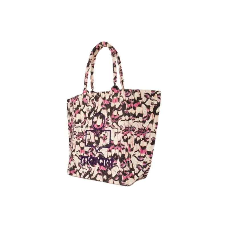 ISABEL MARANT ETOILE Cotton Tote Bag, Shopping Bag, Handbag Unisex Multicolor-1