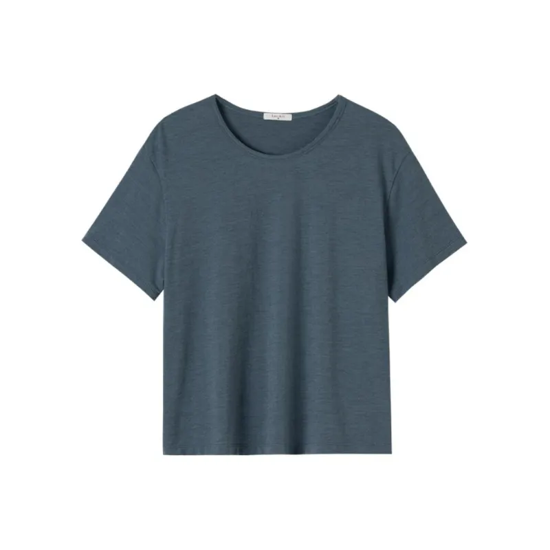 Hacikis T Shirt Women's Celadon Blue-0