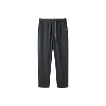 HLA Ankle Length Pants Men's Dark Gray Pattern 37