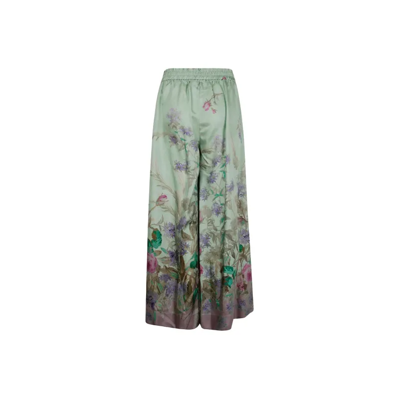 La DOUBLEJ. Heath Placée print Silk Trousers-1