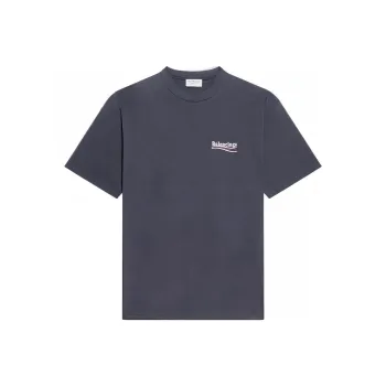 Balenciaga T Shirt 'Dark Grey/White'