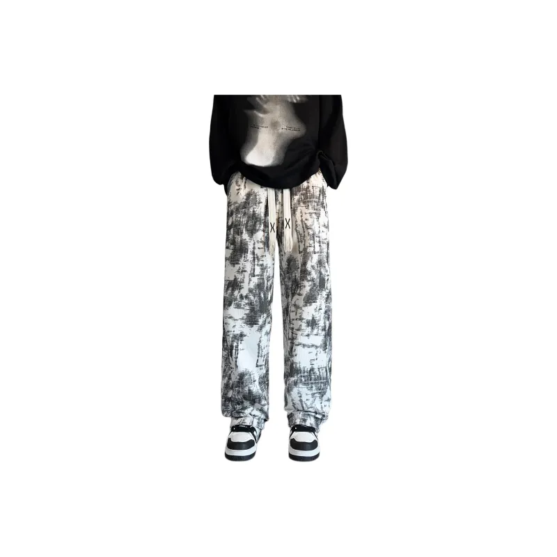 RASHOMONG Casual Pants Unisex-0