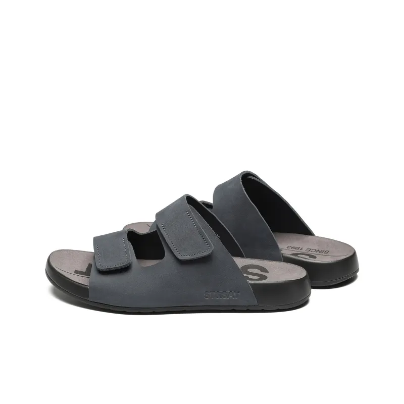ST&SAT Rubber Sole Slip Resistant Abrasion Resistant Slide Slippers Men's-3