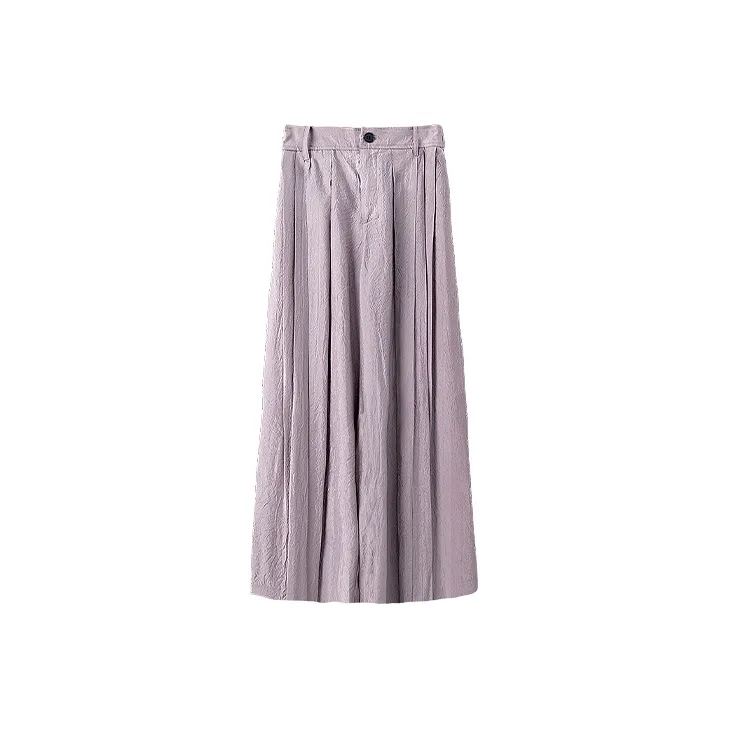 HUANXIANGZHE Casual Pants Unisex Dusty Pink-0