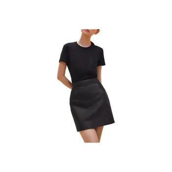HERMES Regular T Shirt Women's Black