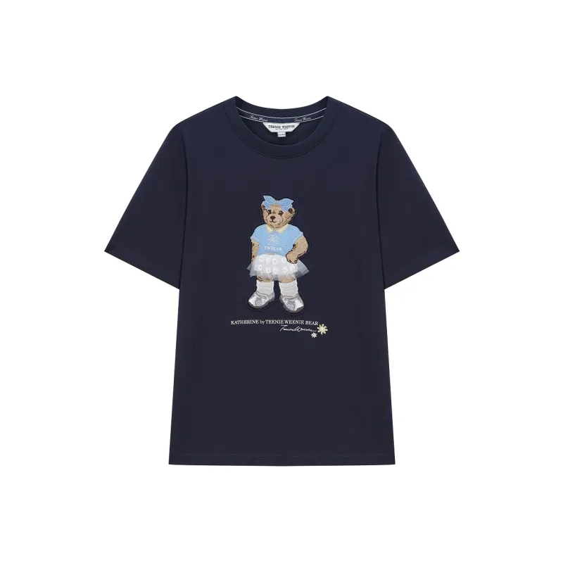 Teenie Weenie Regular T Shirt Women's White-4