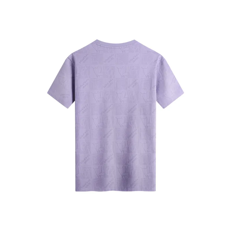 Dance With Wolves T Shirt Men's Light Purple-1