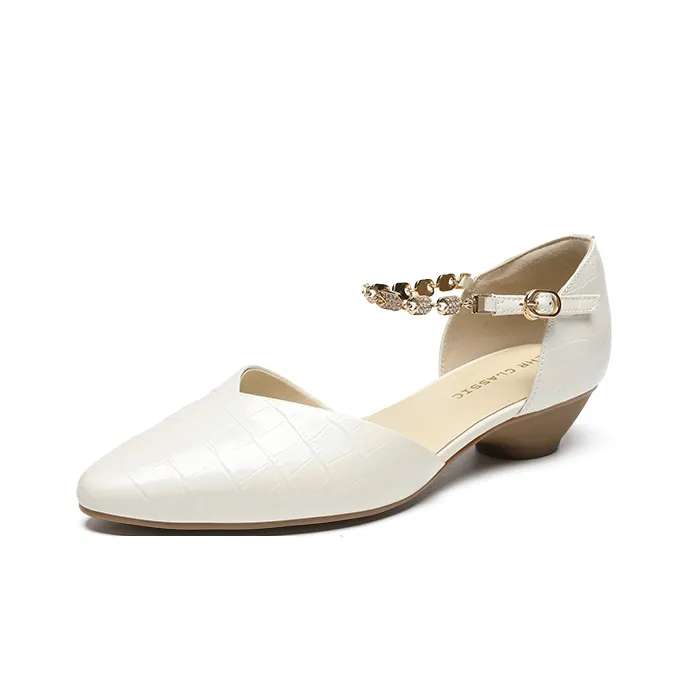 ZHR Cone Heel High Heels Women's-15